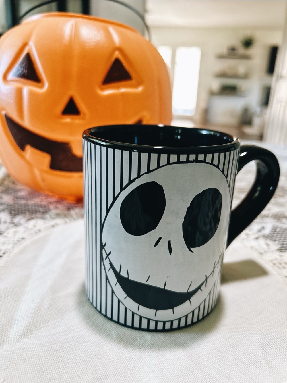 Disney Tim Burton’s The Nightmare Before Christmas Jack skeleton ceramic mug